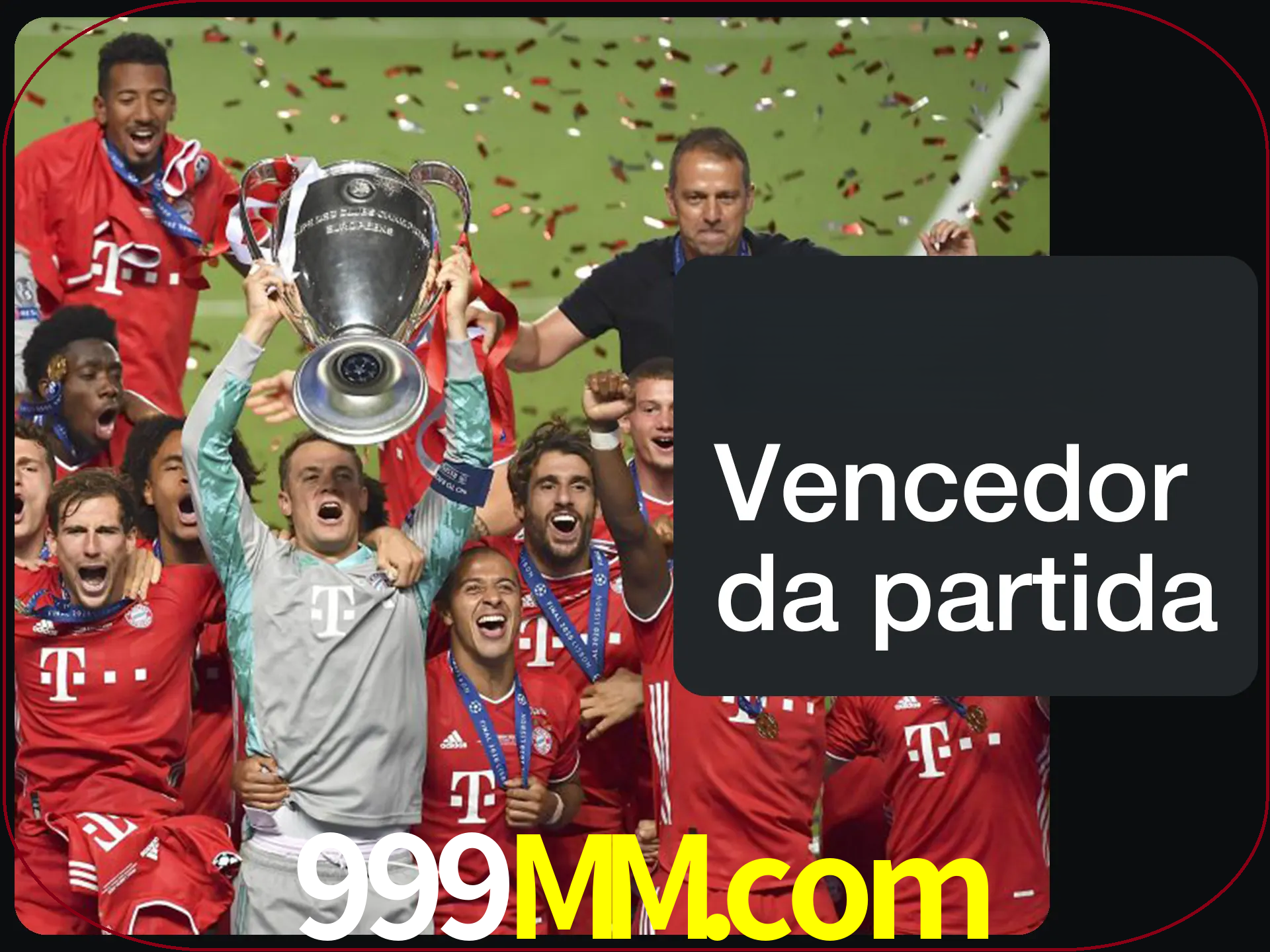 Aposte no vencedor e ganhe uma grande quantia de dinheiro.