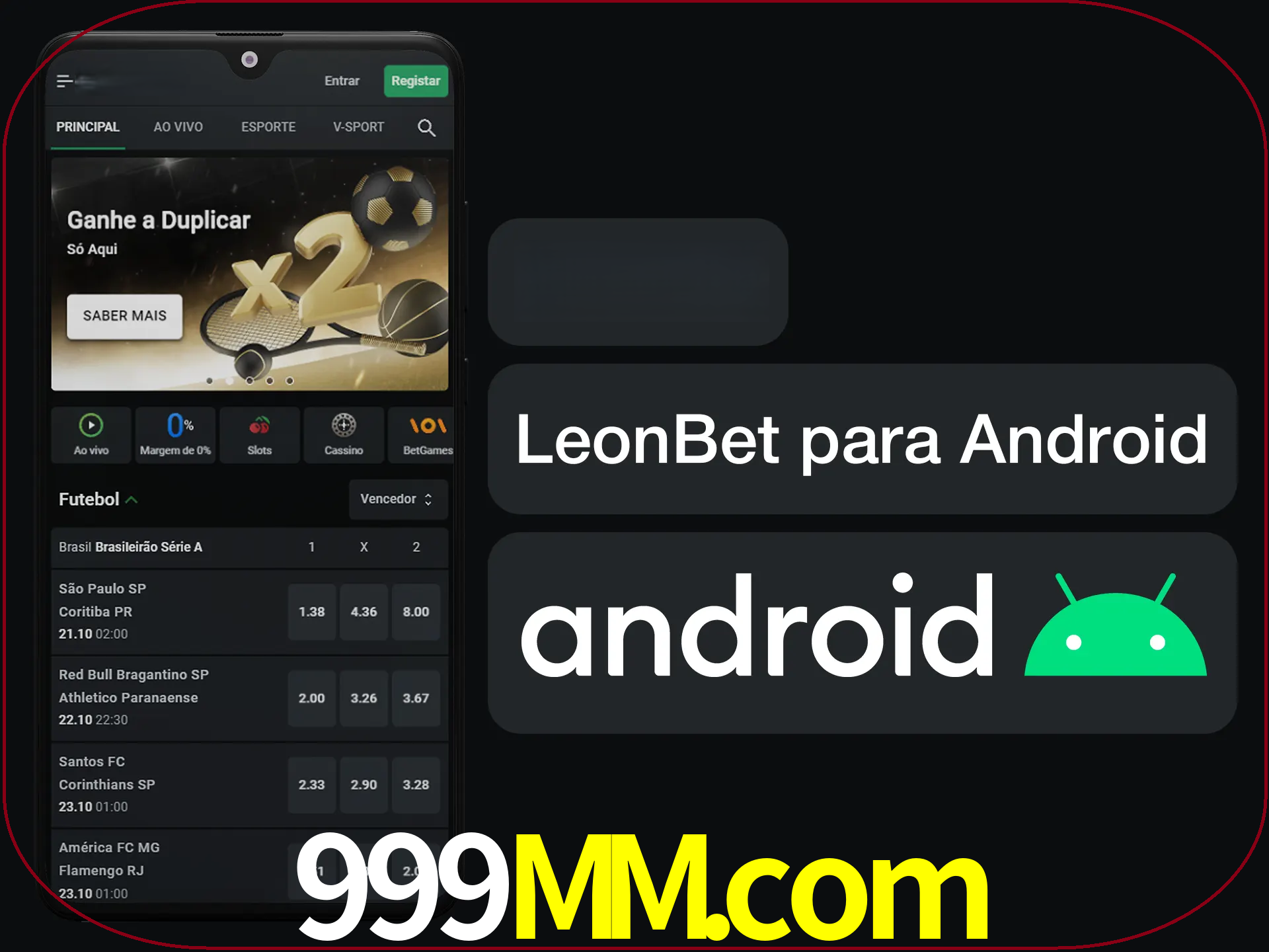 Adquira sua versão poket de LeonBet.